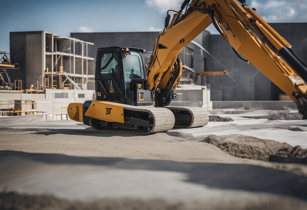 A concrete contractor in Brantford offers various services, including pouring, finishing, and repairing concrete structures